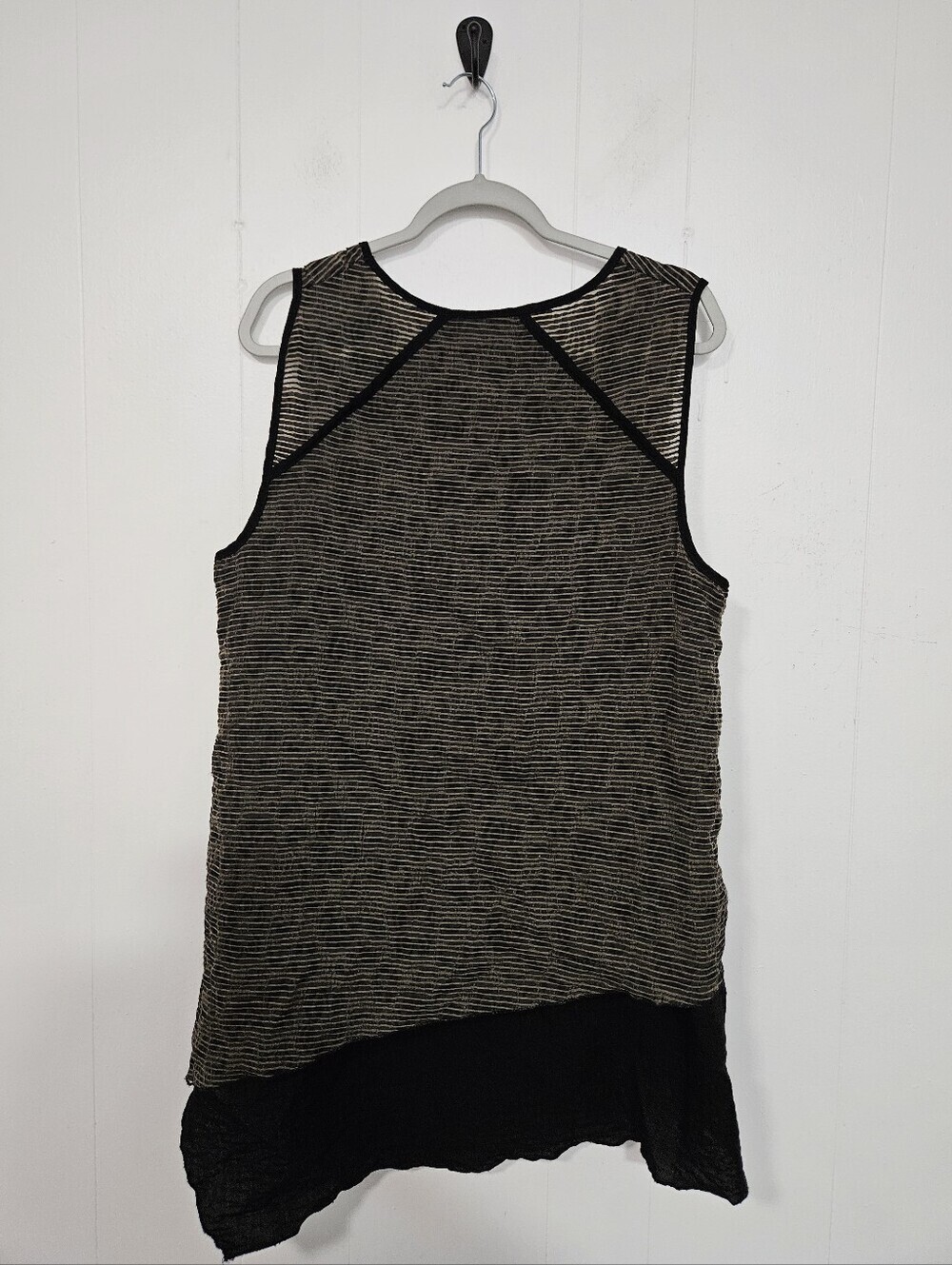 Habitat Sleeveless Asymetrical Blouse - Picture 5 of 7